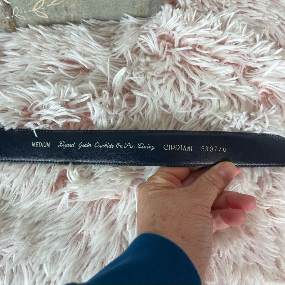 CIPRIANI VINTAGE BELT    - Picture 3 of 7